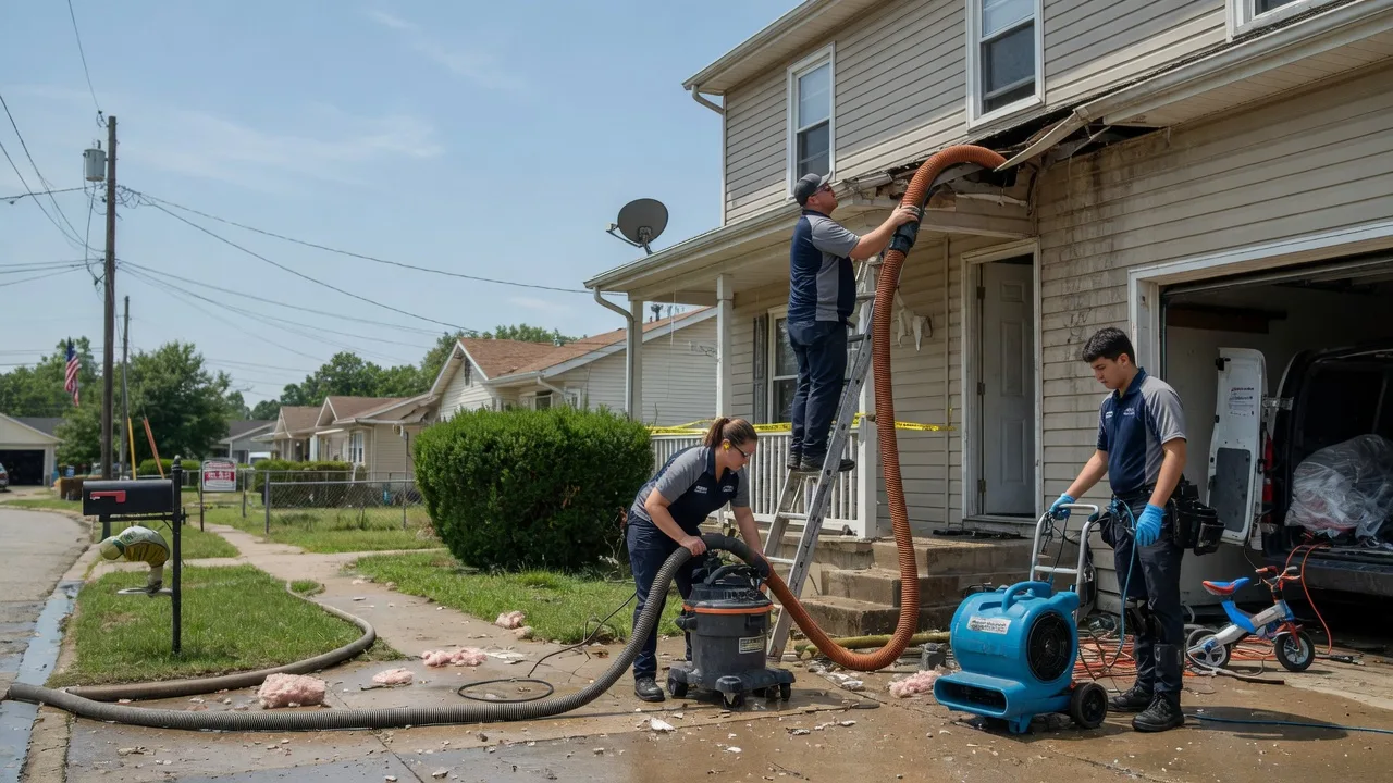 Water Damage Restoration in Dubois, IN near me